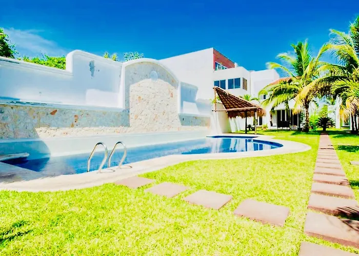 Gorgeous 22 People With Pool Playacar Phase 2 Villa Playa del Carmen